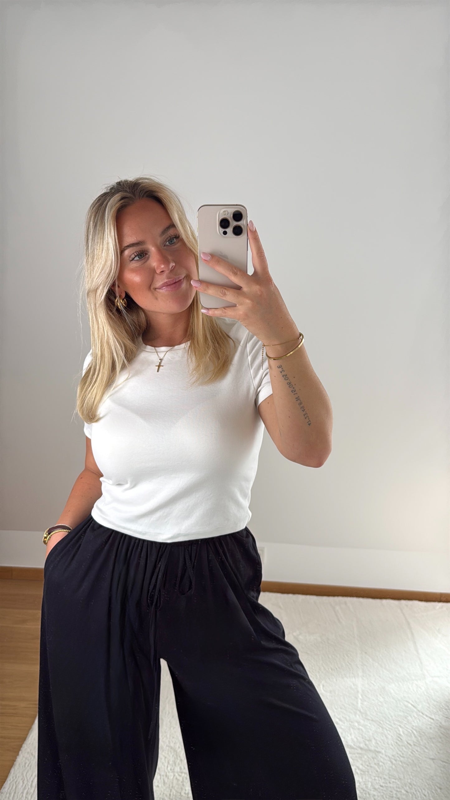 Weite Hose Jessy - schwarz