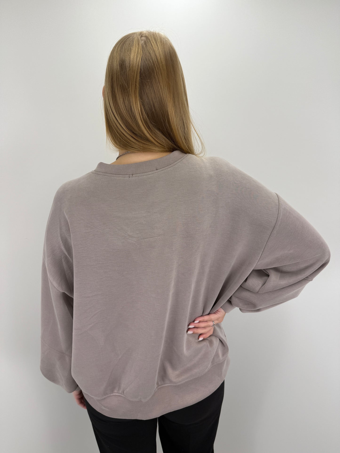 Sweatshirt Patch - taupe