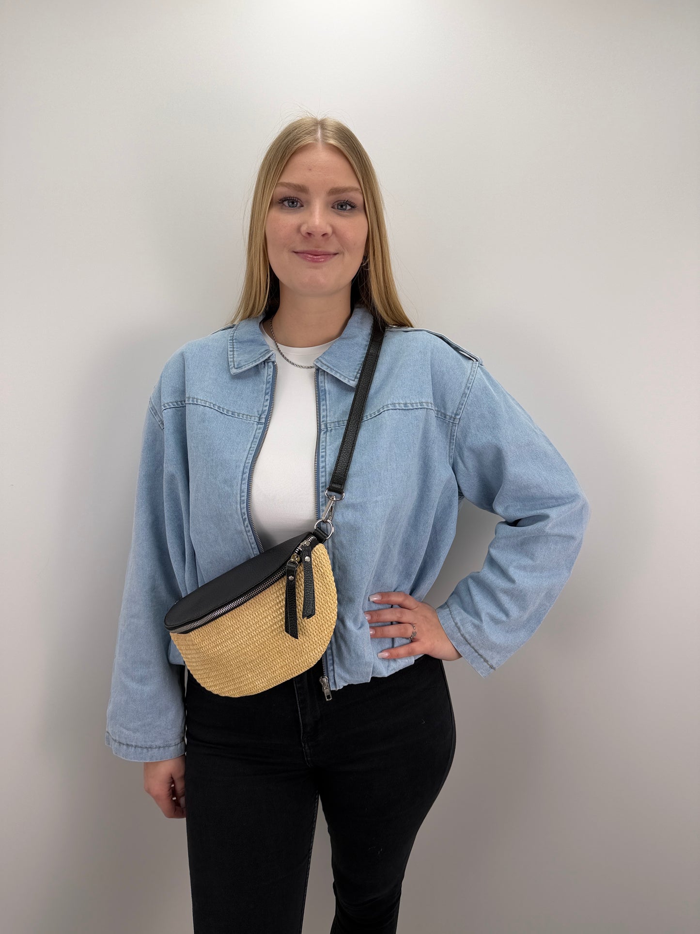 Jeansjacke Serena - hellblau