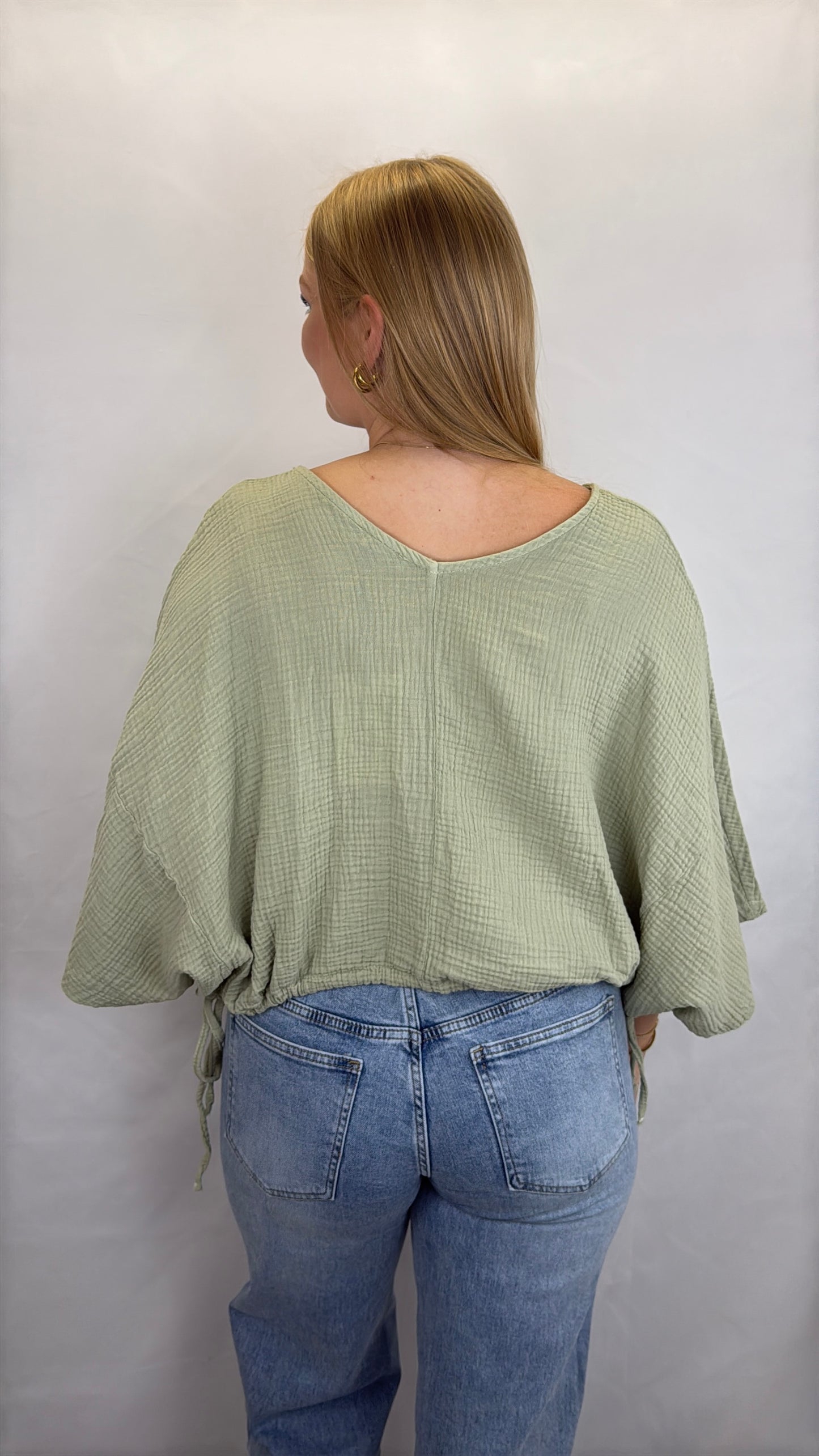 T-Shirt-Bluse Alexa - grün