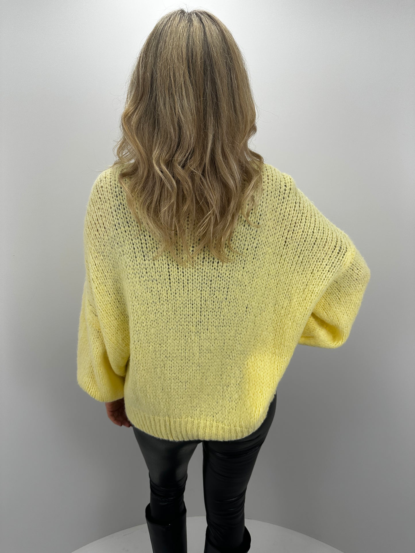 Cardigan Bow - Hellgelb