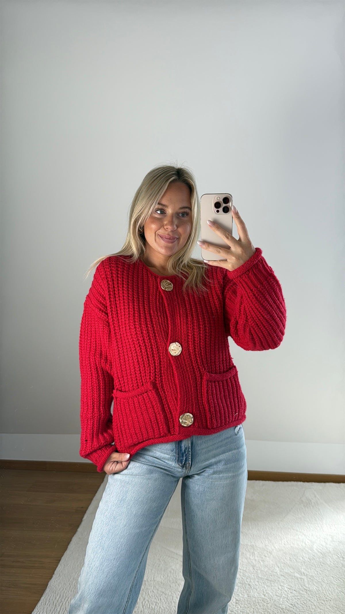 Cardigan Eleonora - rot