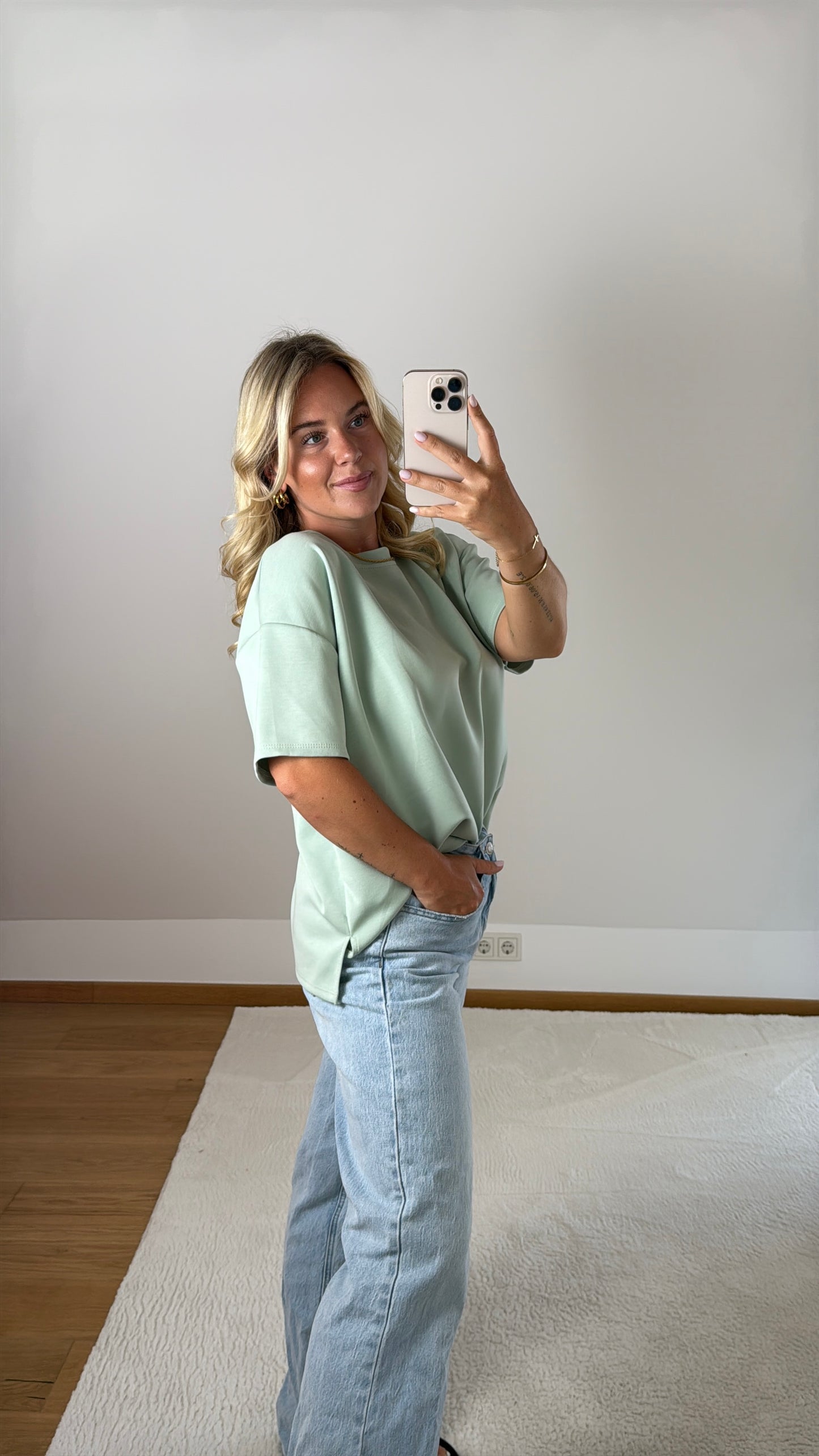 Basic T-Shirt Melly - mint