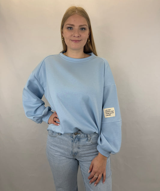 Sweatshirt Patch - hellblau
