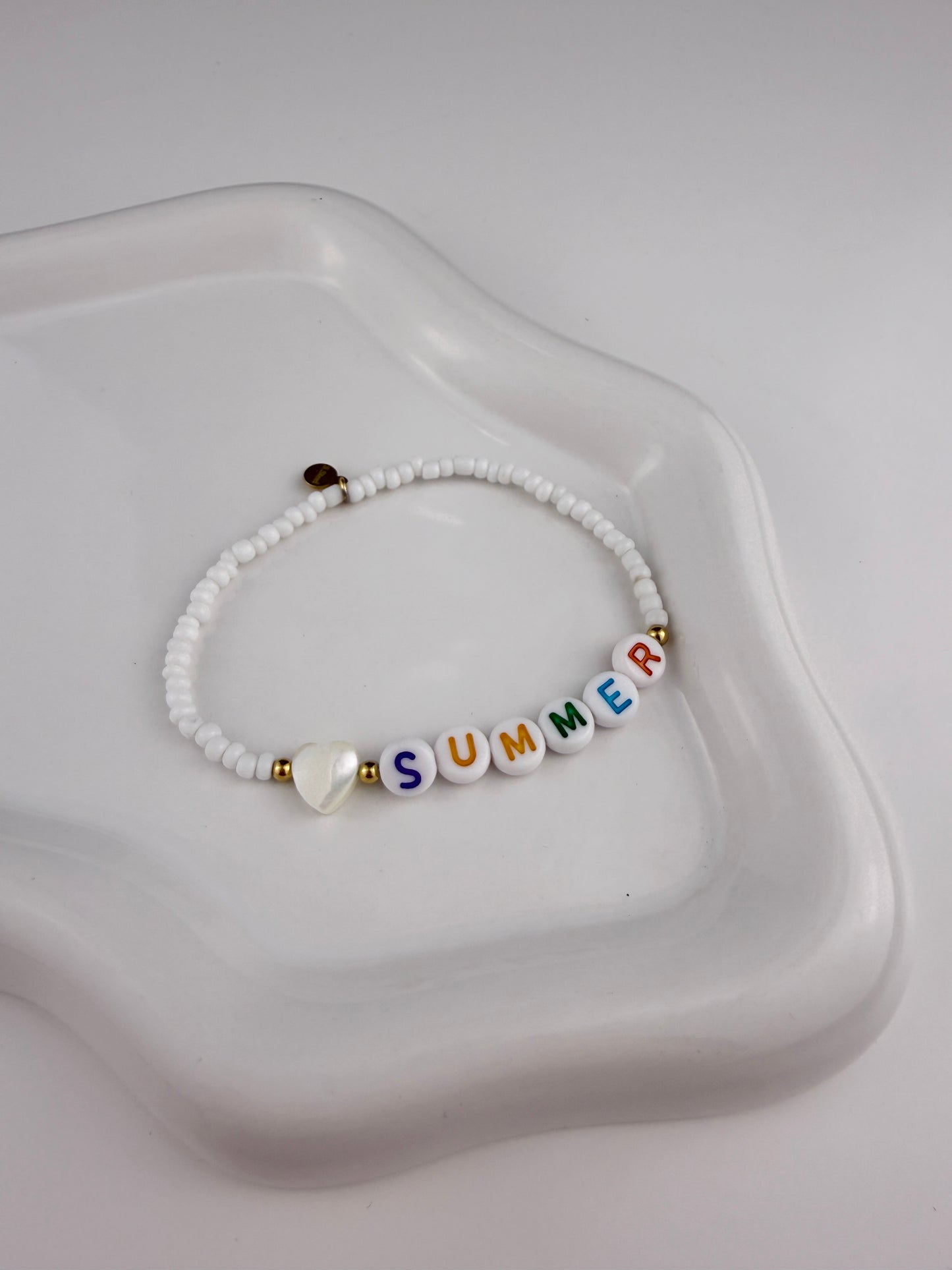 Armband - White Summer