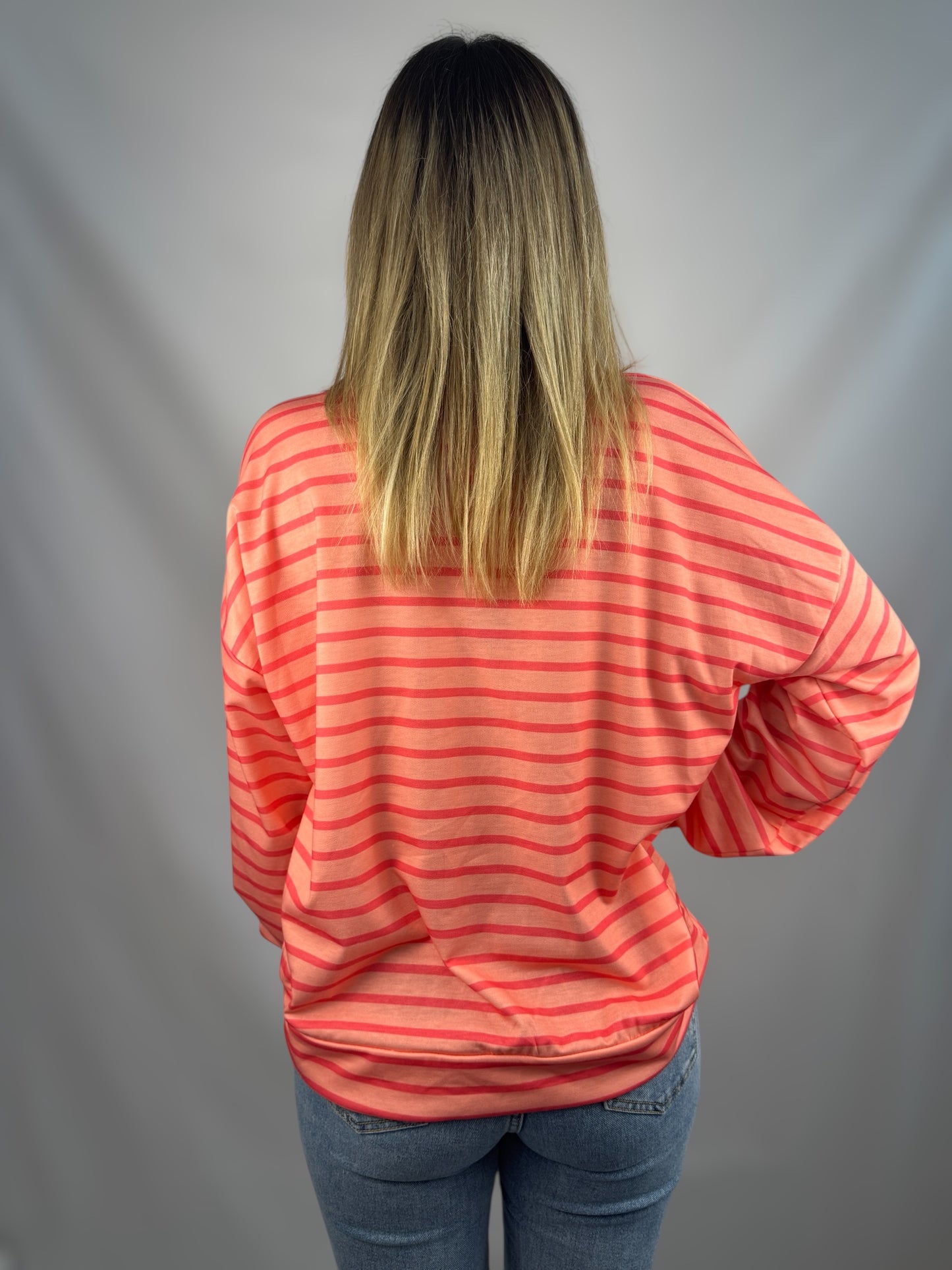 Sweatshirt "Lea" - koralle