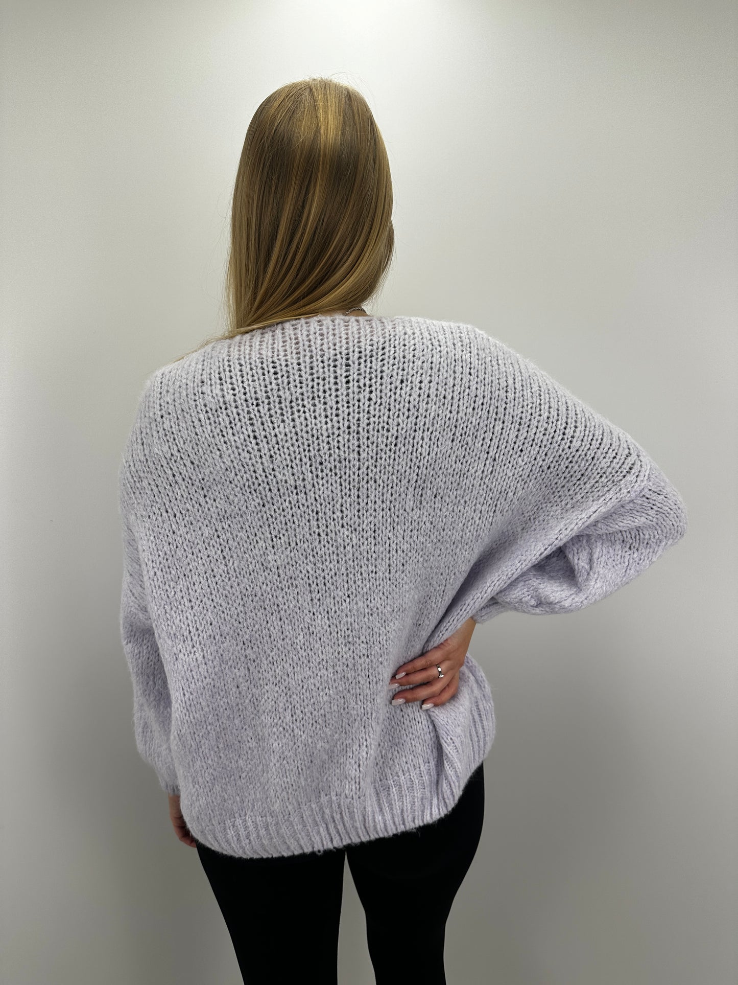 Cardigan Bow - Flieder