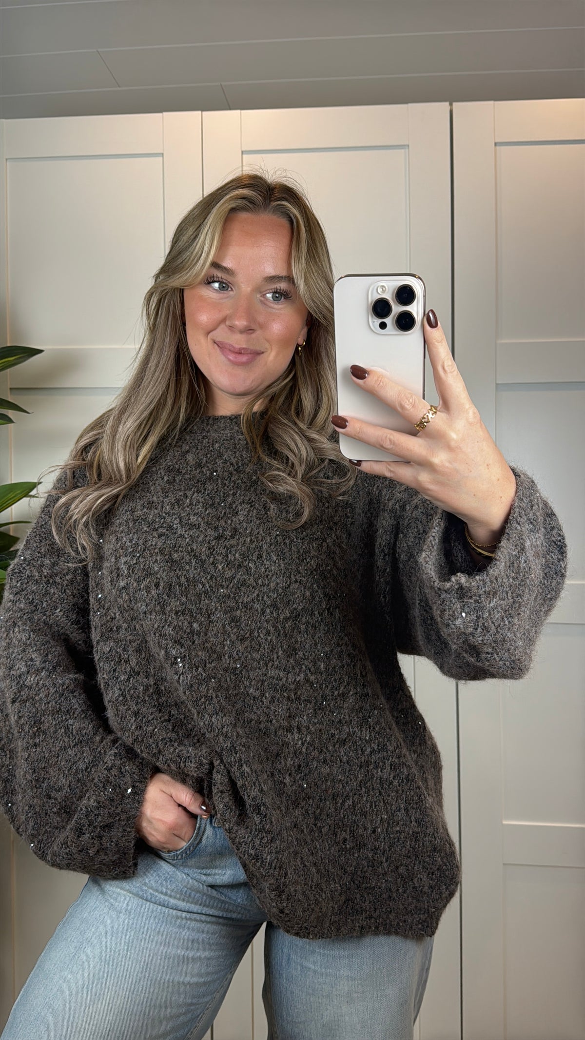 Strickpullover Shiny