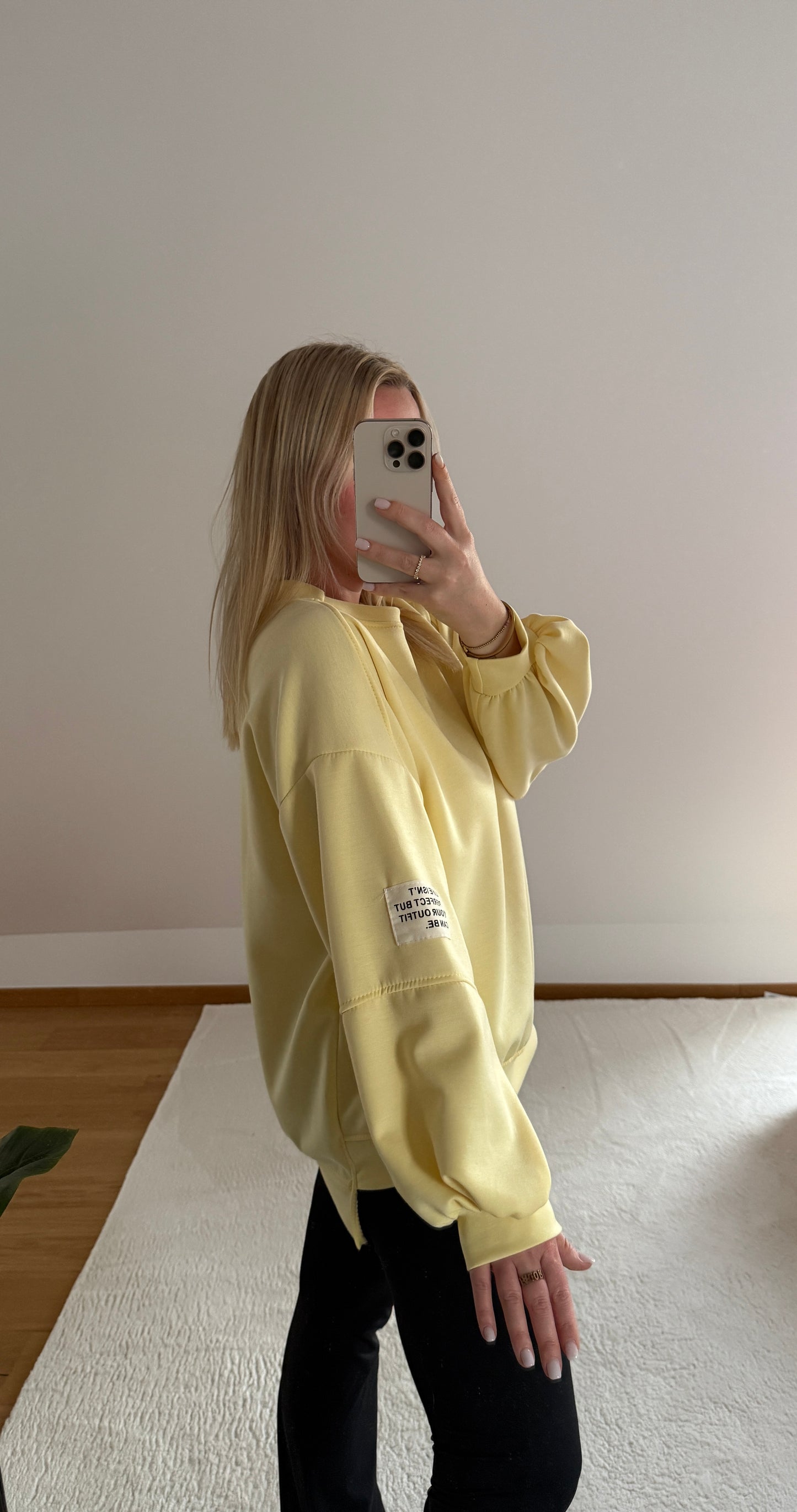 Sweatshirt Patch - gelb