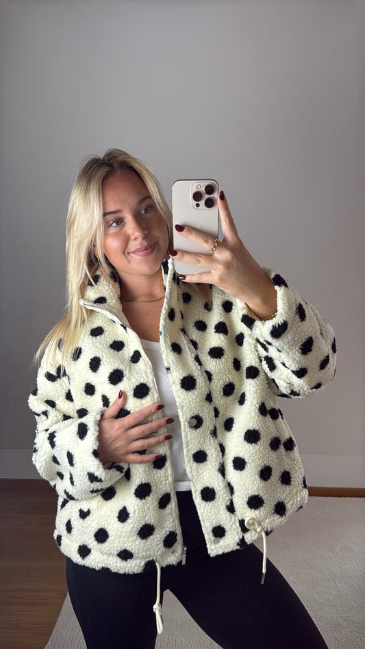 Teddyjacke Polka Dot