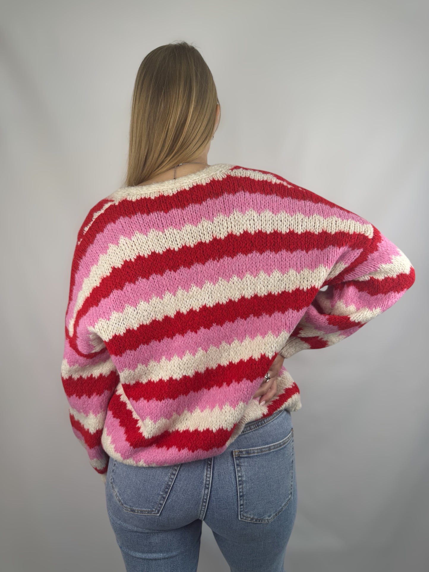 Cardigan Lovely - pink/rot