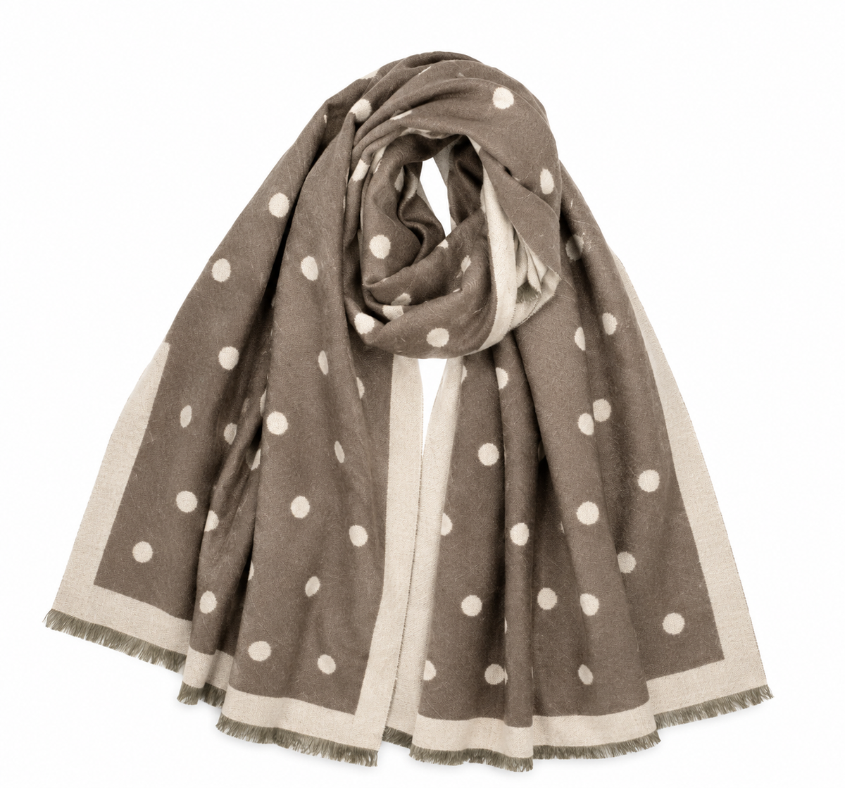 Schal aus Viskose Dotty