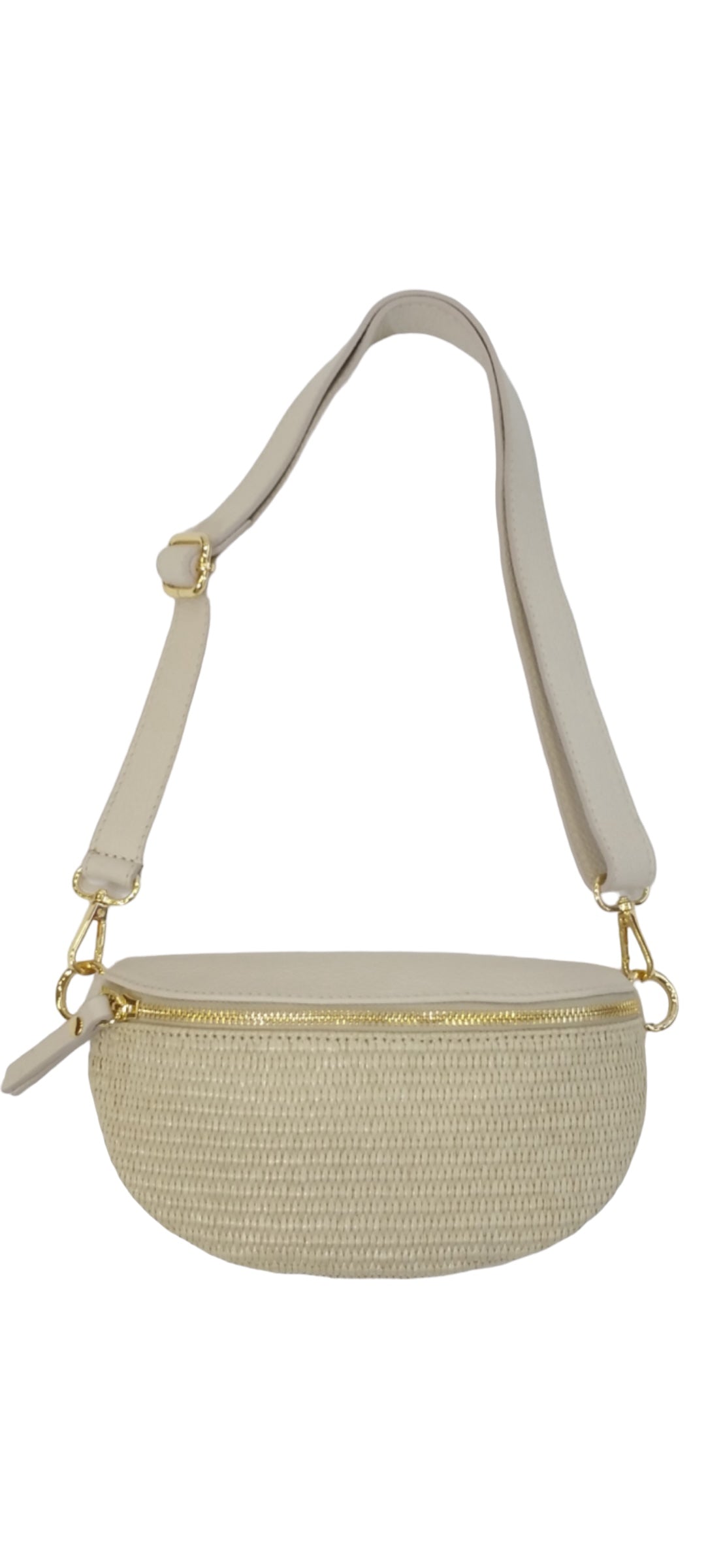 Banana Bag Summer - hellbeige/gold