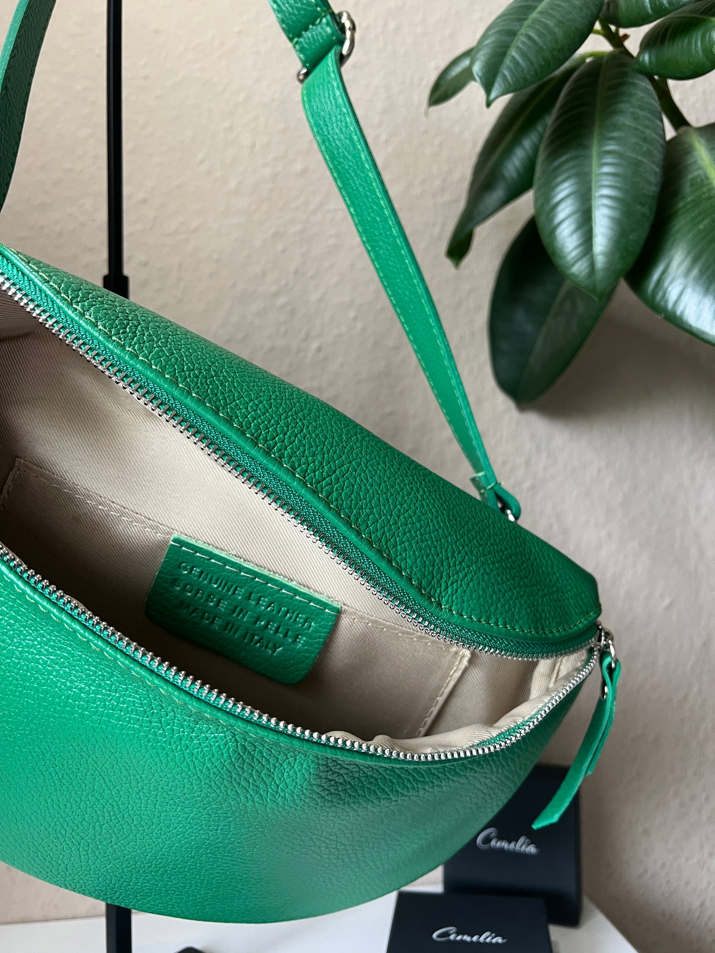 Banana Bag - grün/silber