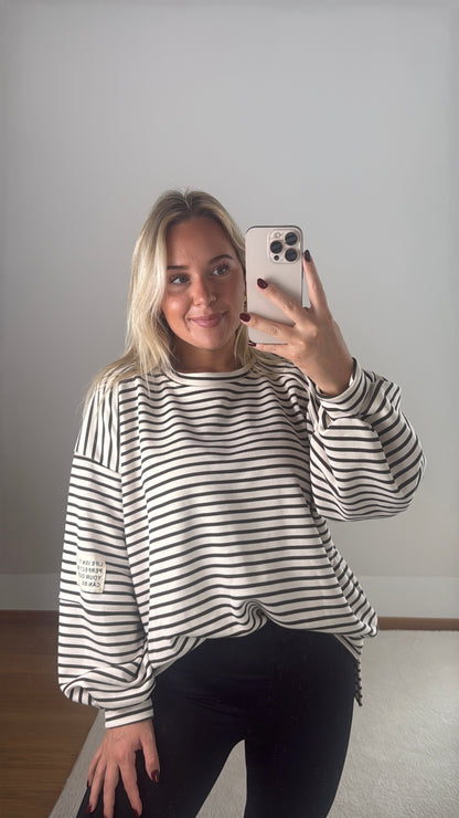 Sweatshirt Patch Stripes