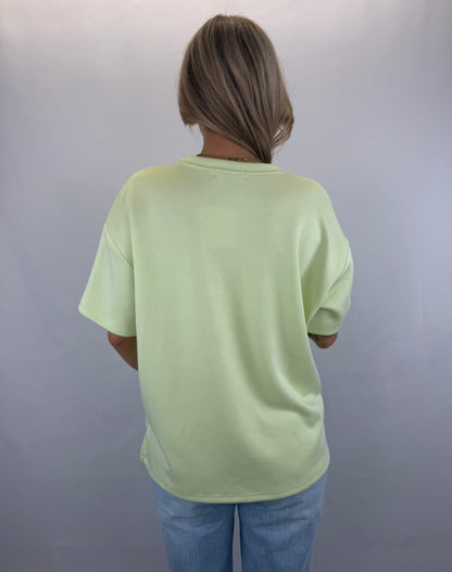 Basic T-Shirt Melly - grün