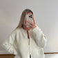 Strickjacke Leonie - creme