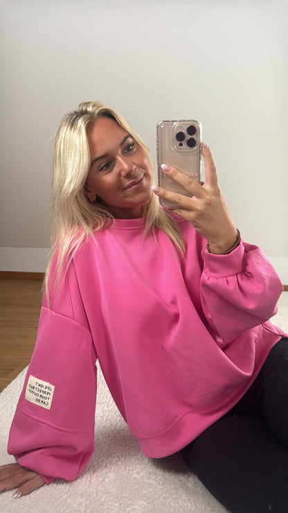 Sweatshirt Patch - pink