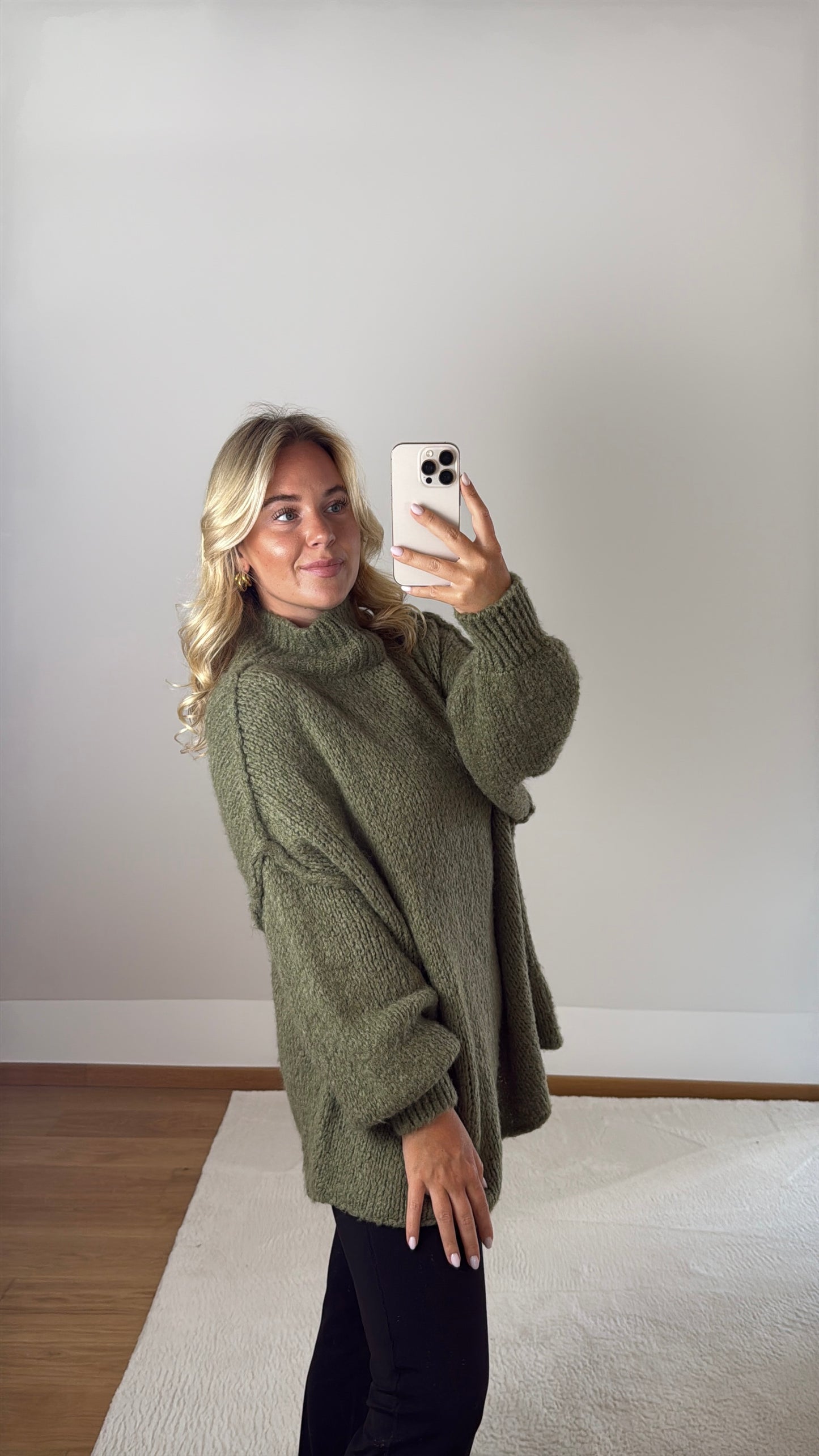 Oversize Pullover - Khaki