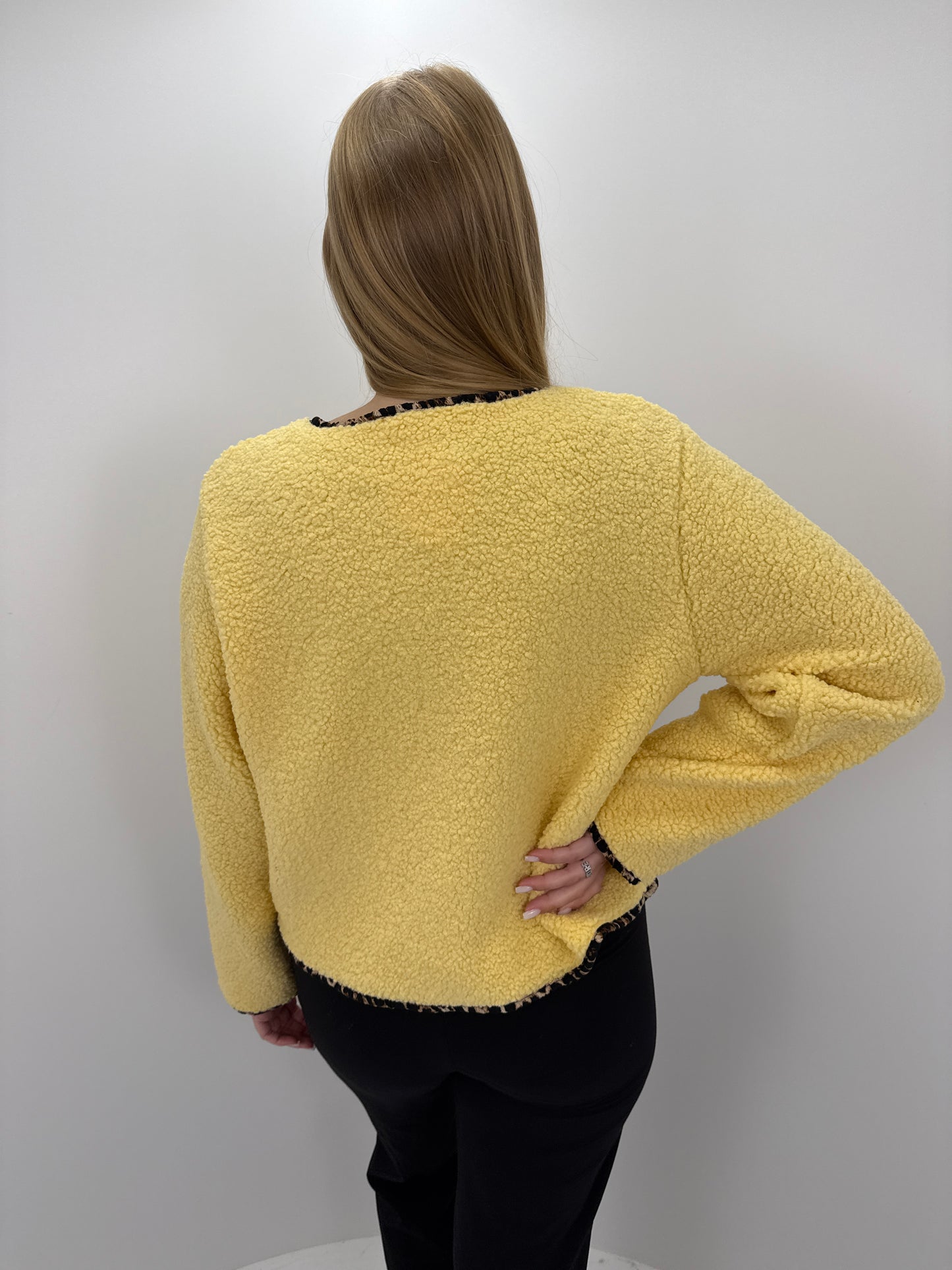 Teddyjacke Bowpard - gelb