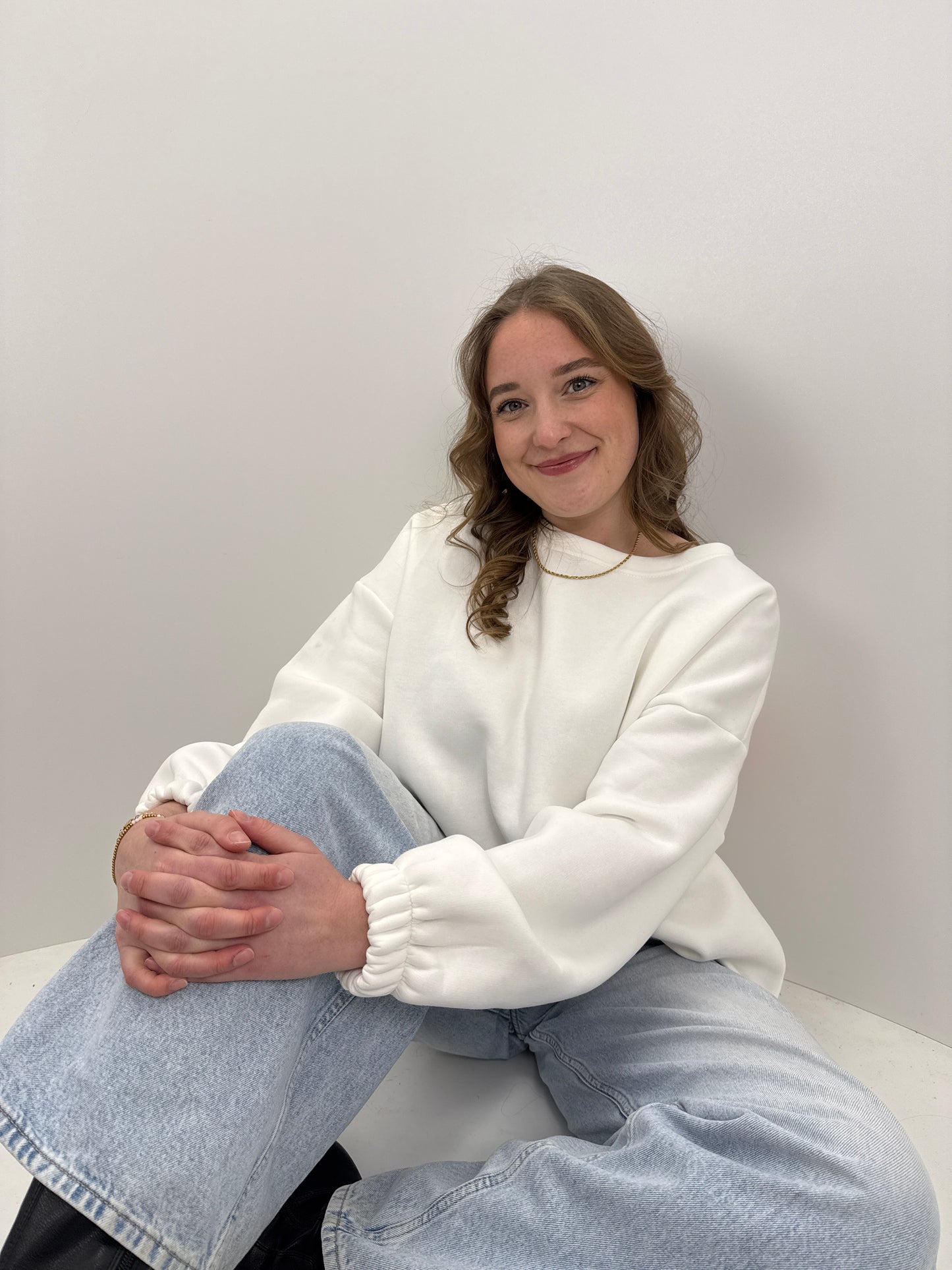 Sweatshirt GoodVibes - weiß