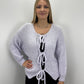 Cardigan Bow - Flieder