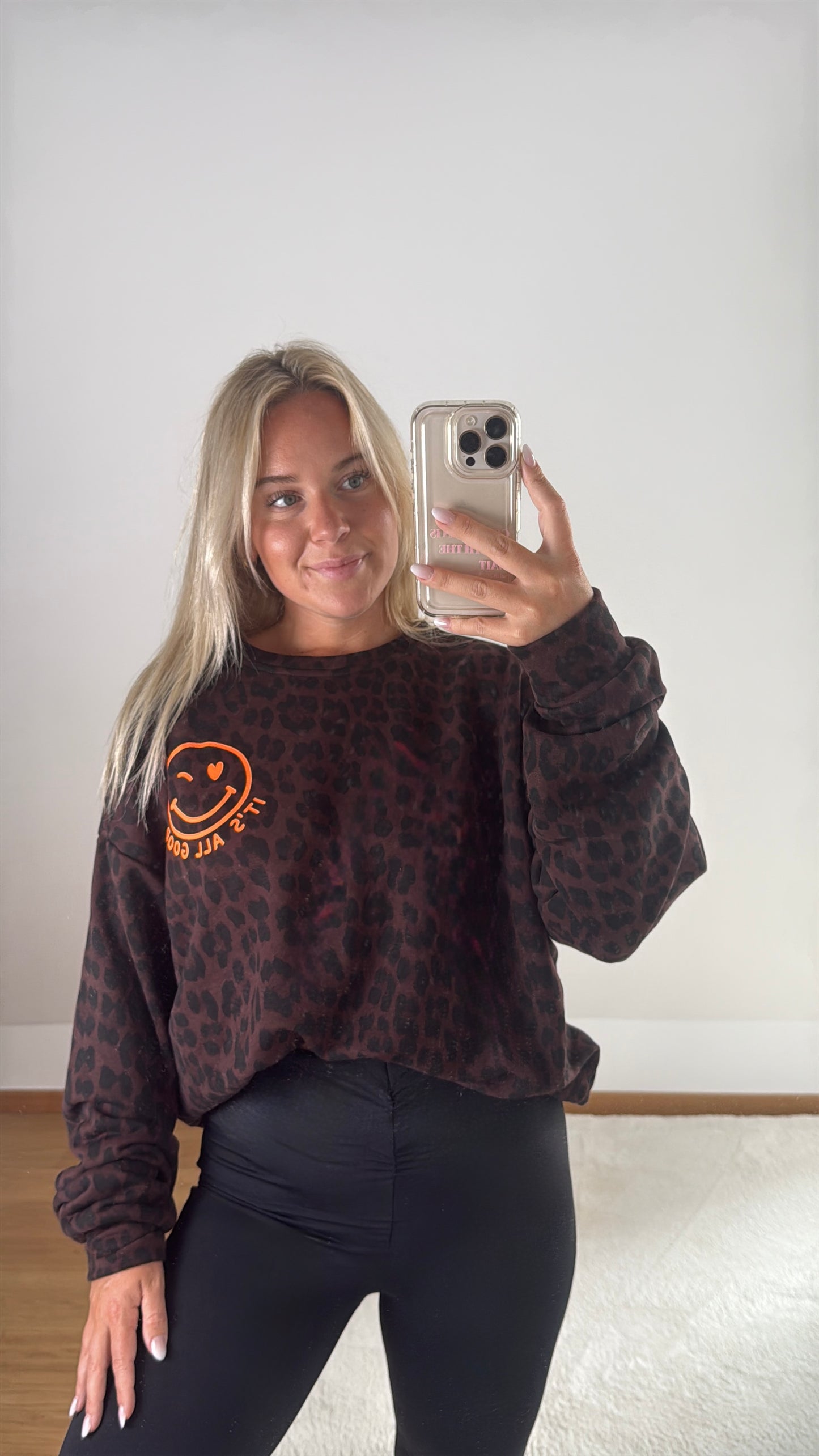 Oversize Sweatshirt Smiley