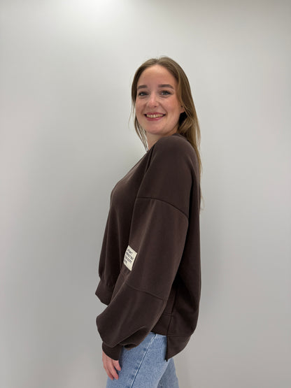 Sweatshirt Patch - braun