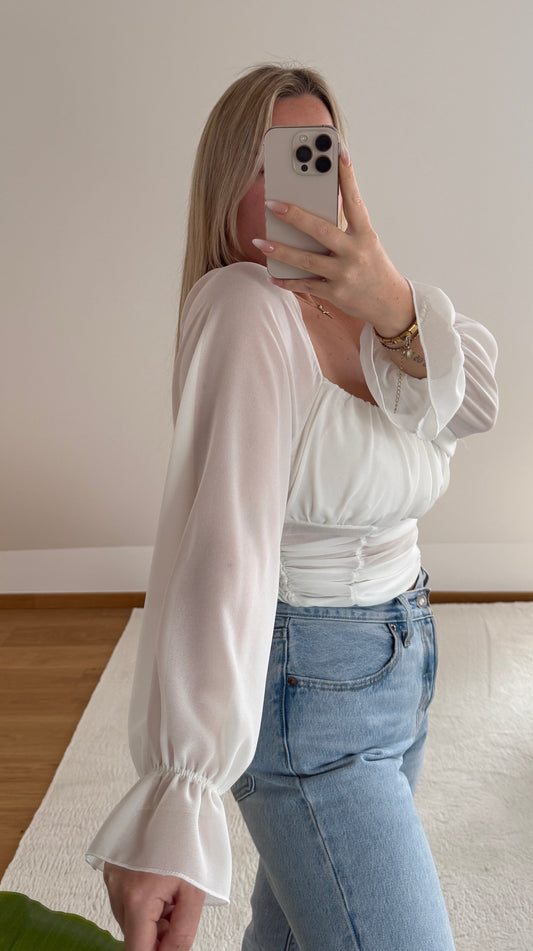 Bluse Lena - weiß