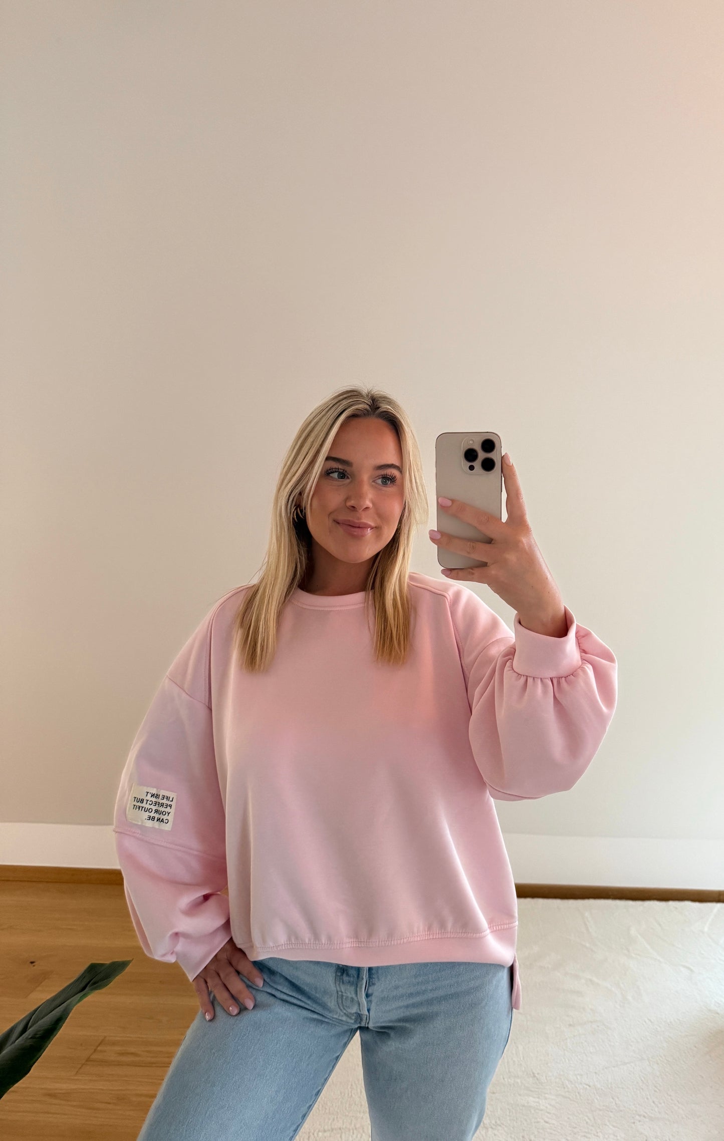 Sweatshirt Patch - rosa