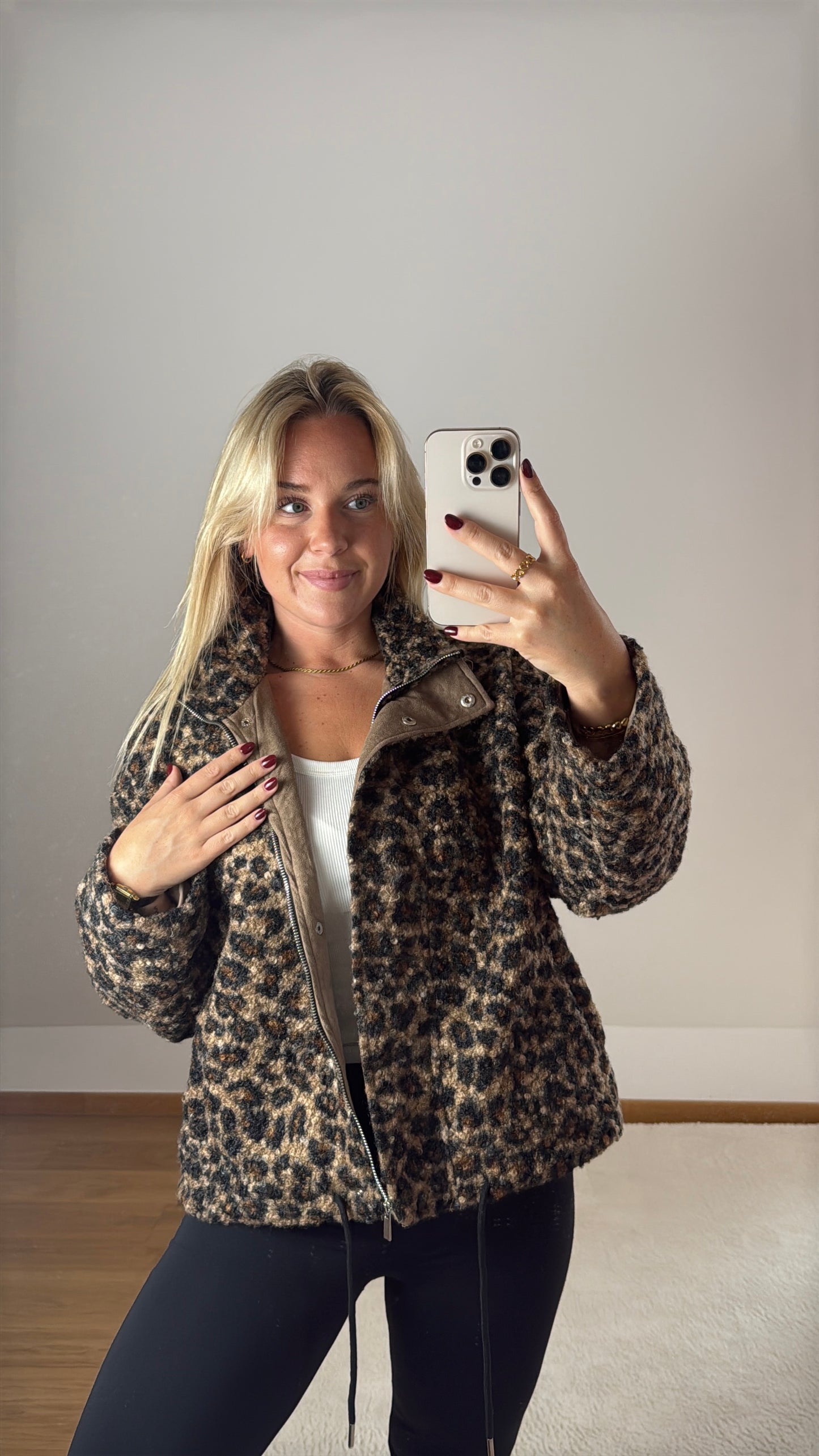 Teddyjacke Leo