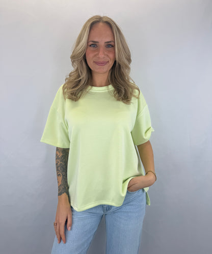 Basic T-Shirt Melly - grün