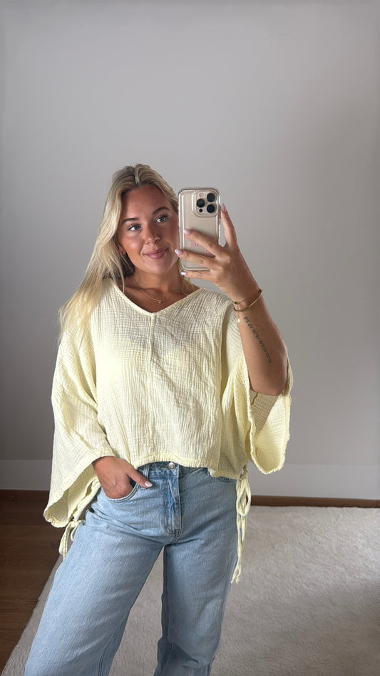 T-Shirt-Bluse Alexa - gelb