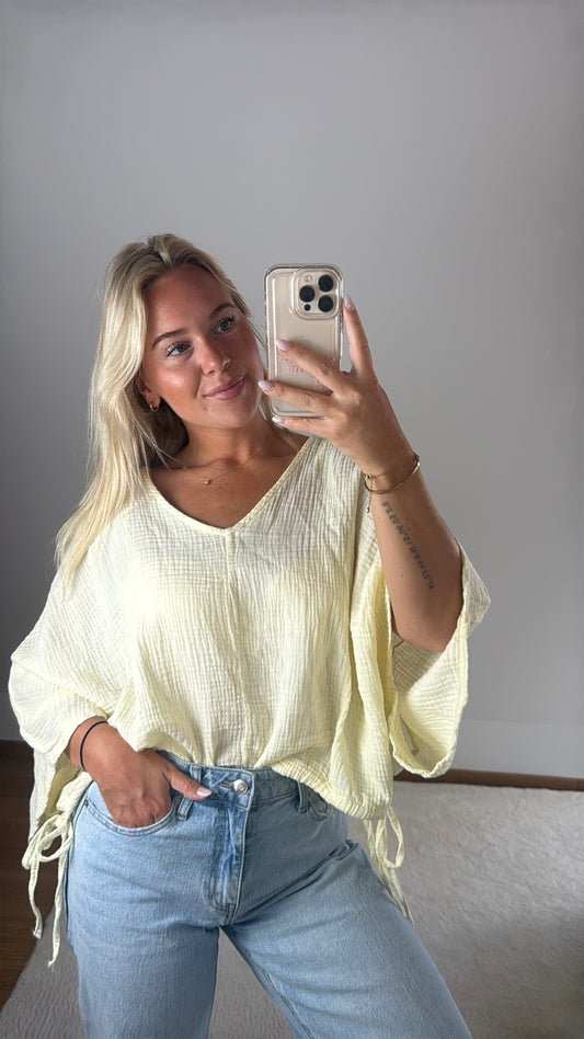 T-Shirt-Bluse Alexa - gelb