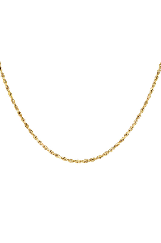 Halskette - Twisted gold