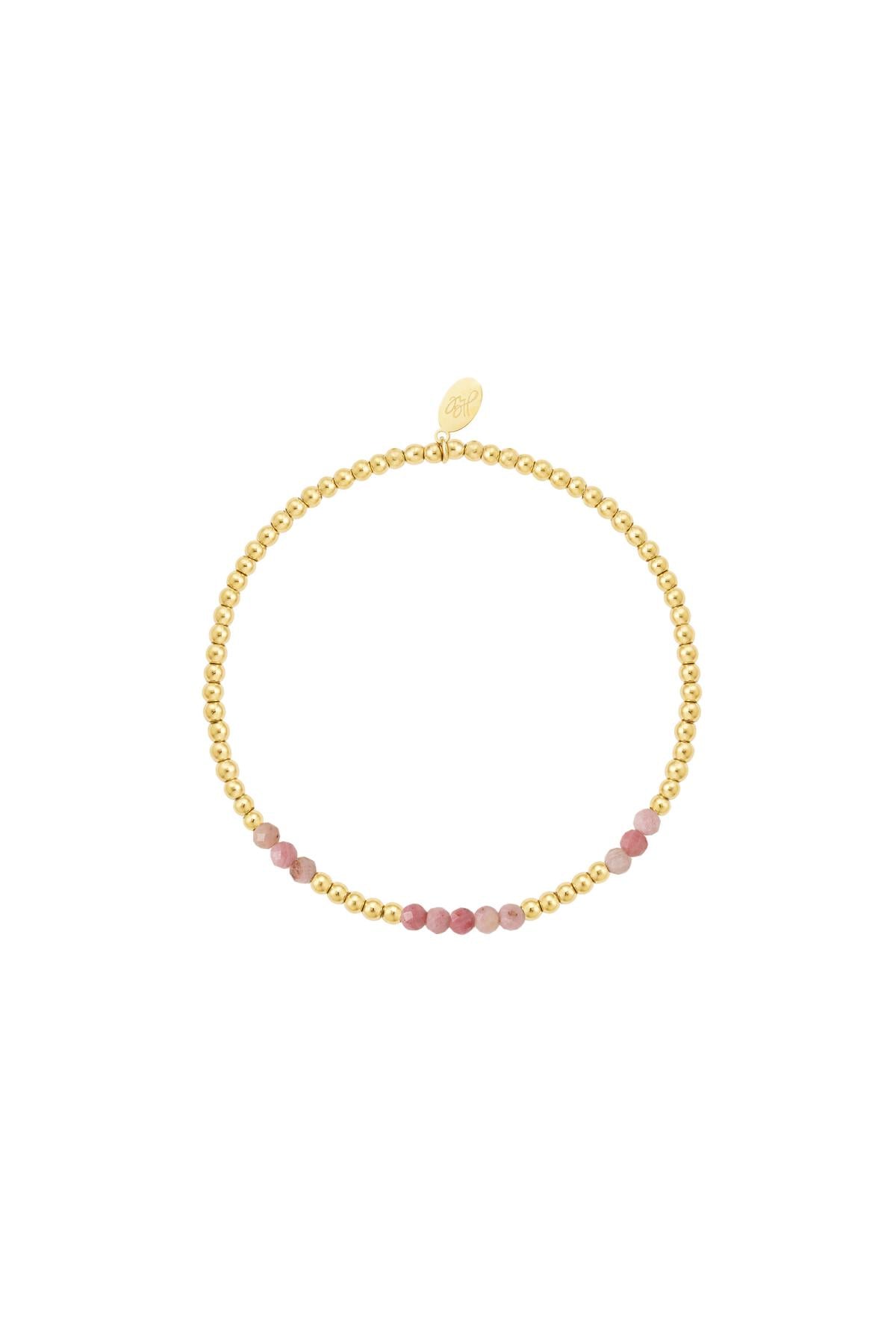 Armband - Golden Pearl Rosé