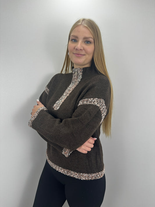 Pullover Grace - braun