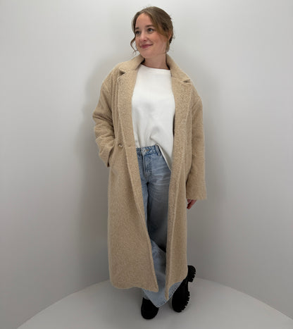 Oversize Mantel Clara - beige
