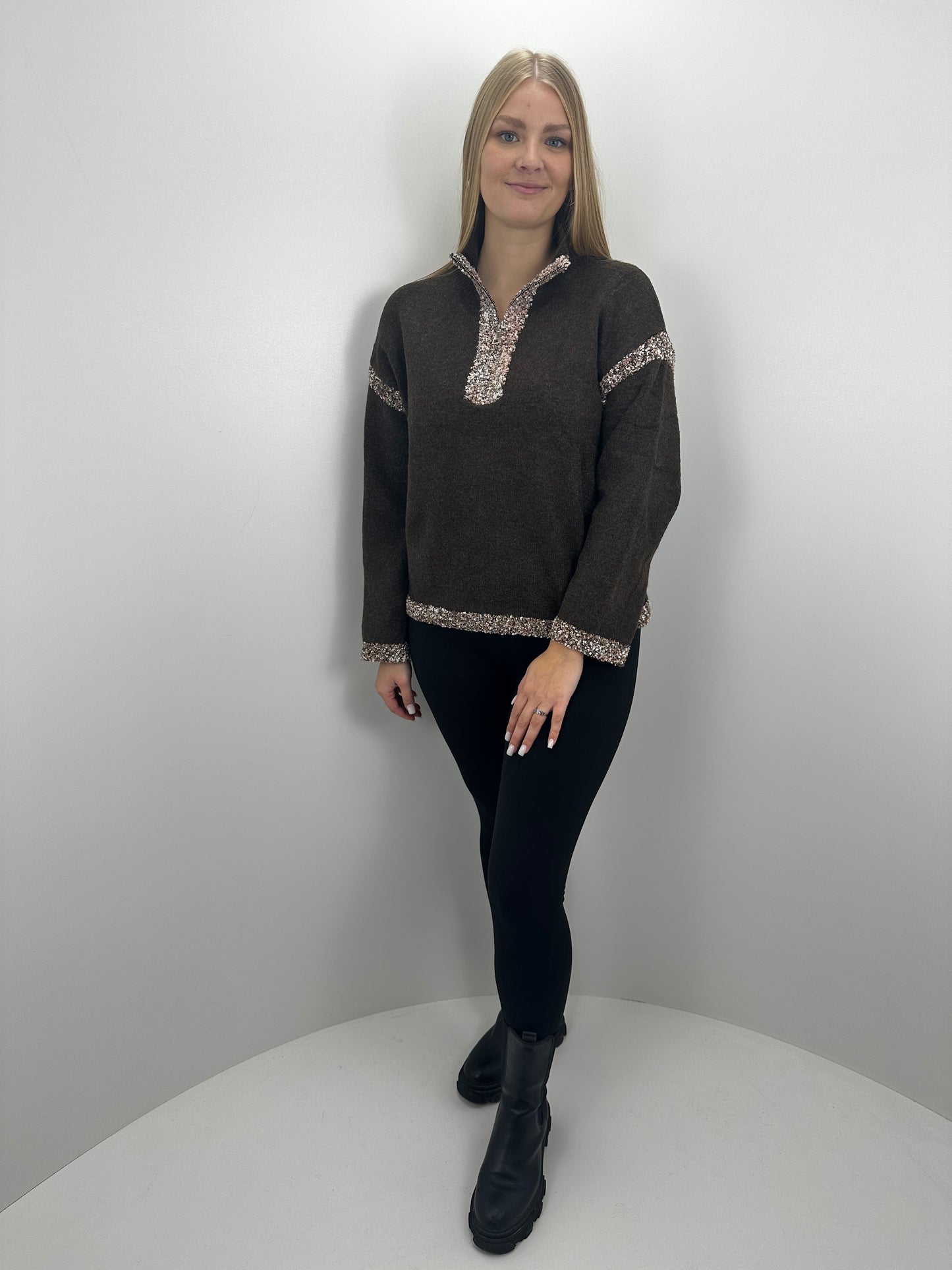 Pullover Grace - braun