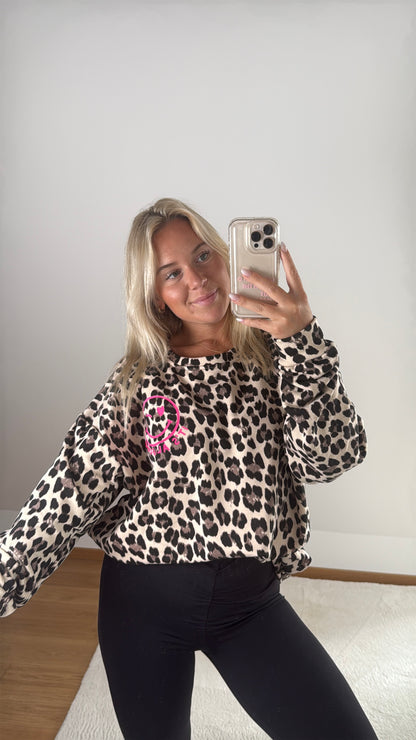 Oversize Sweatshirt Smiley