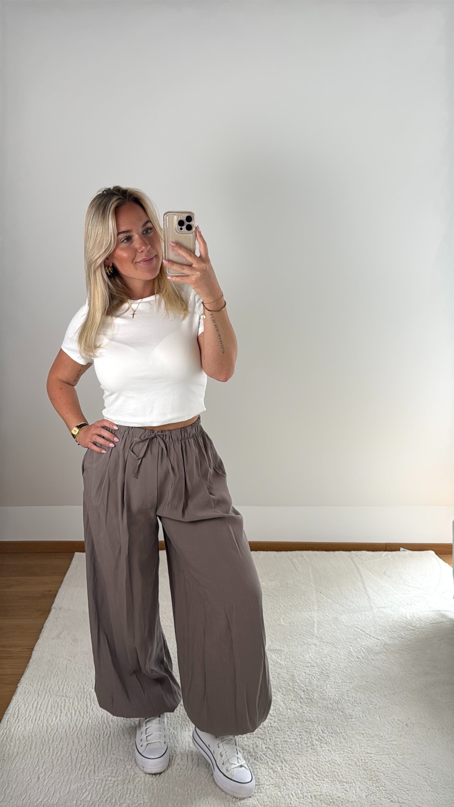 Pumphose Ballon Leg - taupe