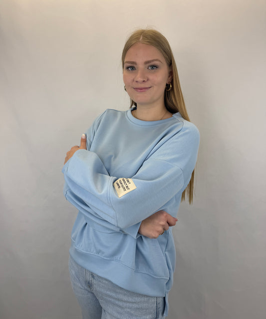 Sweatshirt Patch - hellblau
