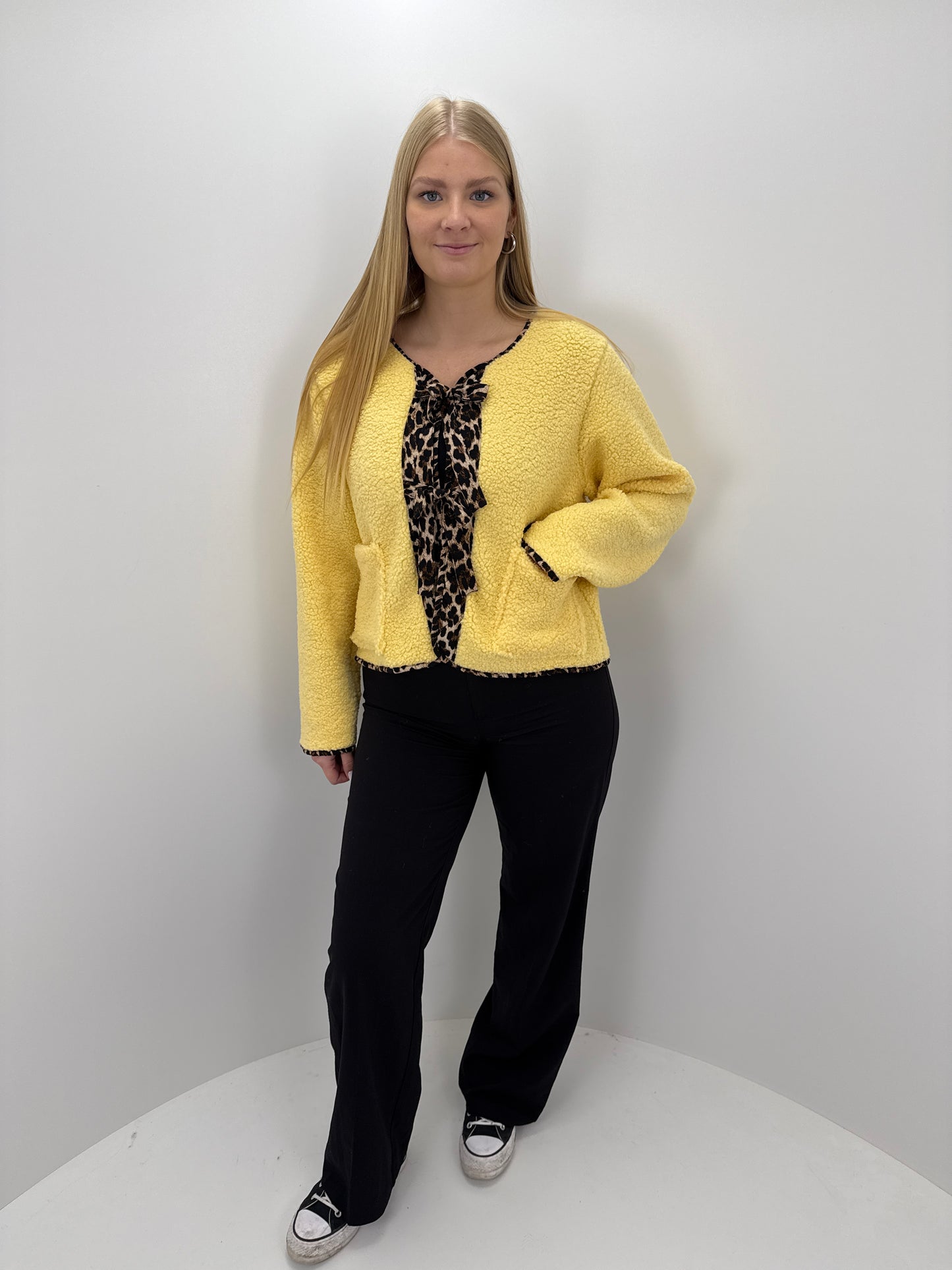 Teddyjacke Bowpard - gelb