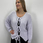 Cardigan Bow - Flieder