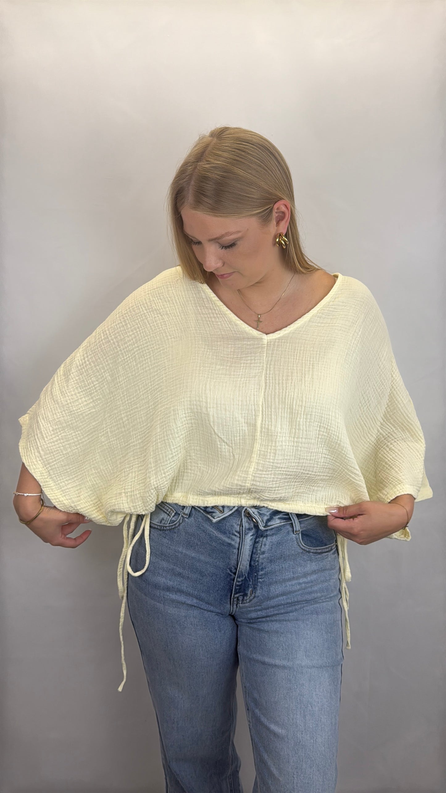 T-Shirt-Bluse Alexa - gelb