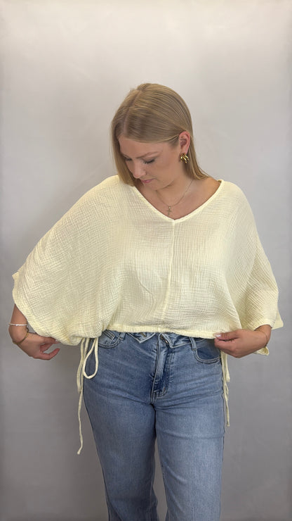 T-Shirt-Bluse Alexa - gelb