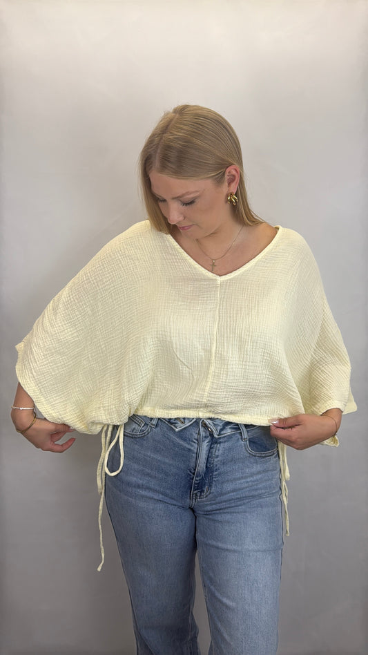 T-Shirt-Bluse Alexa - gelb