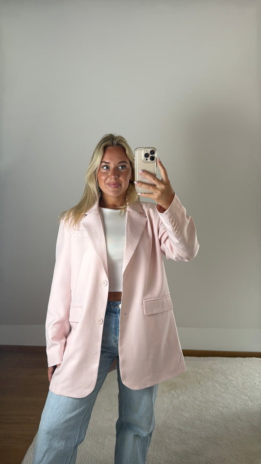 Oversize Blazer Jara - pastellrosa