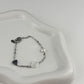 Armband - Love, Luck & Pearl silver