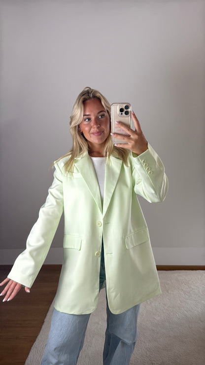 Oversize Blazer Jara - pastellgrün